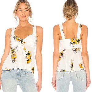 A.L.C. | 100% Silk ALC Nova Floral Tank Top shirt